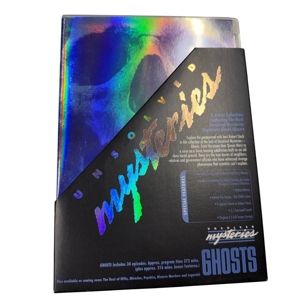 Unsolved Mysteries Ghosts 4-Disc DVD Collection